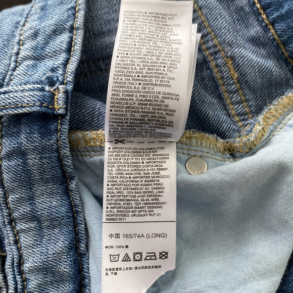 GAP High Rise Wide Leg Jeans - Size 8/29 LONG - Picture 6 of 8